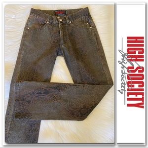 Designer Italian Jeans by R.Engel for High Society